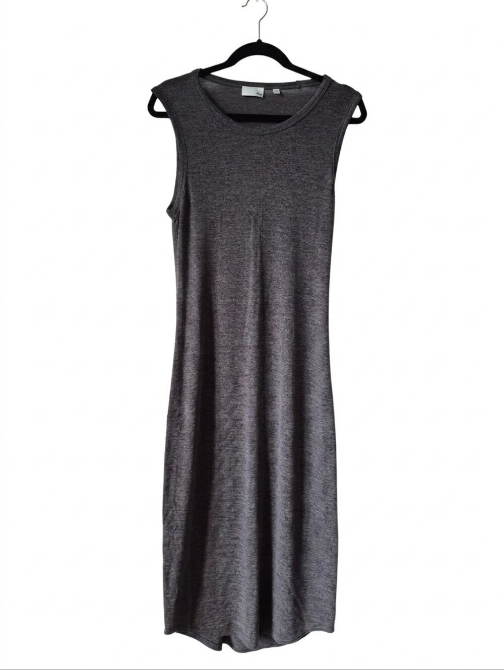 Wilfred Free Sleeveless Midi Dress in Heather Gray